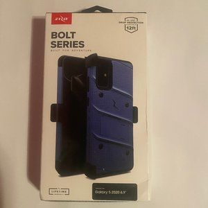 Blue Zizo Bolt Series Case for Galaxy S